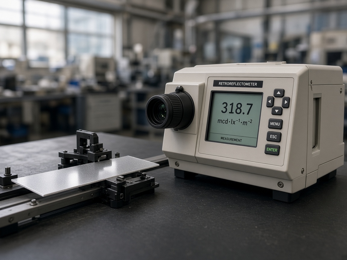 Retroreflectivity measurement laboratory