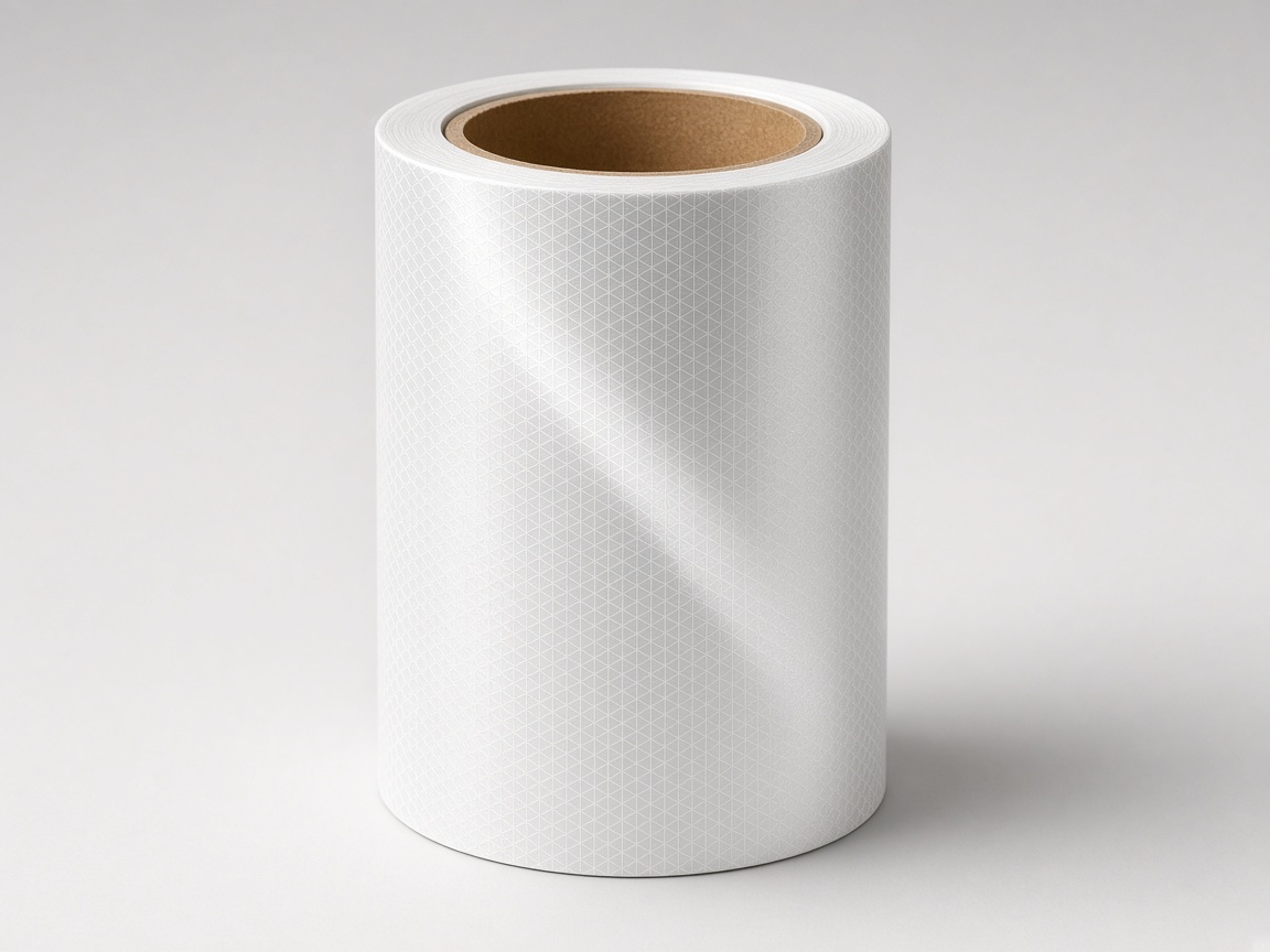 Digital printable microprismatic reflective sheeting