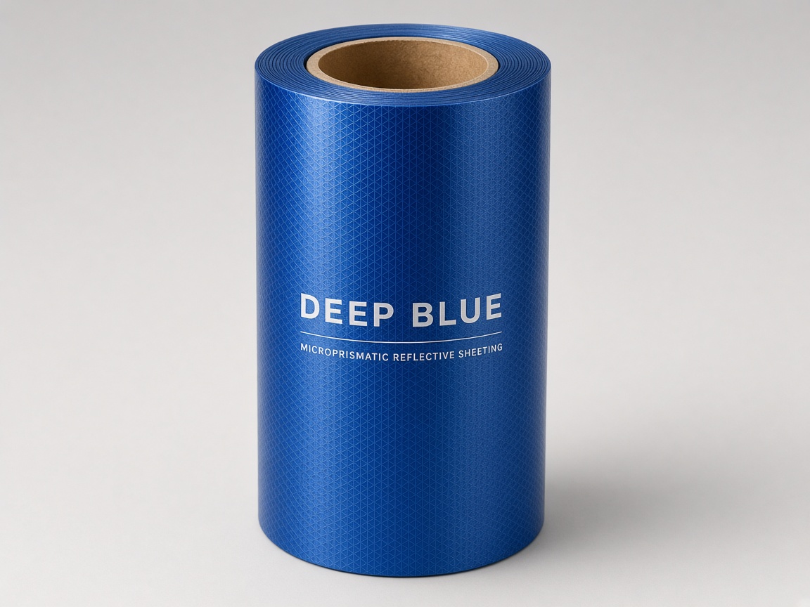 Long-distance high-performance reflective sheeting